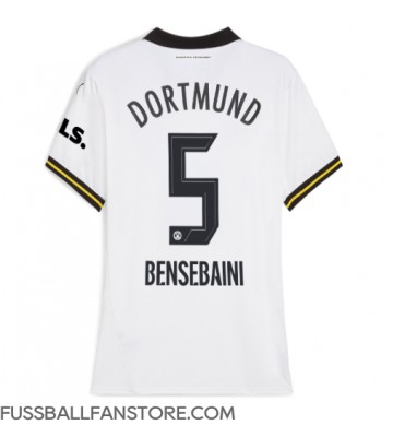 Borussia Dortmund Ramy Bensebaini #5 Replik 3rd trikot Damen 2024-25 Kurzarm